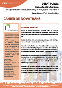 Cahier d'acteur n°26 - Novantrans